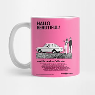 HILLMAN IMP CALIFORNIAN - advert Mug